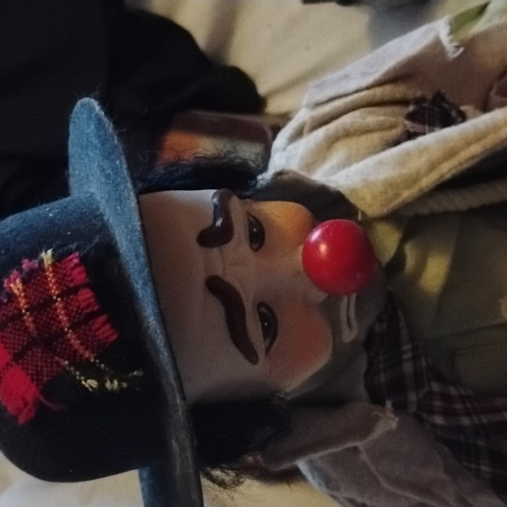 Vintage clown figure